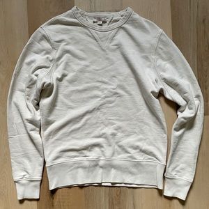 J. Crew Wallace & Barnes Garment-dyed french terry crewneck sweatshirt